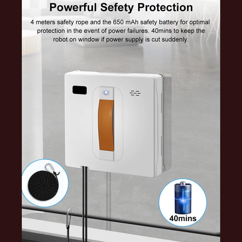 Smart Home Glass Wall Wet Dry Cleaning ,APP&Remote ControlSmart Home Glass Wall Wet Dry Cleaning ,APP&Remote Control
